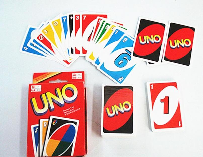 Правила карточной игры уно. Настольная игра «Уно»: увлекательно и интересно! Как сделать игральные карты уно
